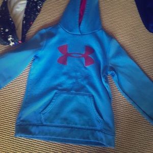 Girls youth medium under amour sweatshirt